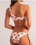Astro Classic Bikinibroekje met strik en ecru print