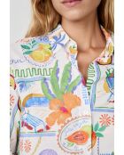 Tony Shirt mit mehrfarbigem Aufdruck