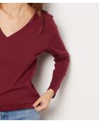 Alyo bordeauxrood T-shirt