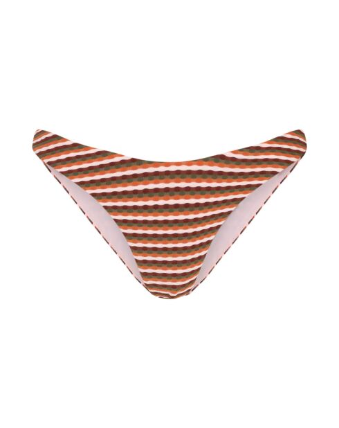 Bas de bikini classique Valley multicolore
