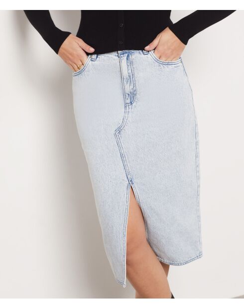 Jupe Dinam bleu ciel