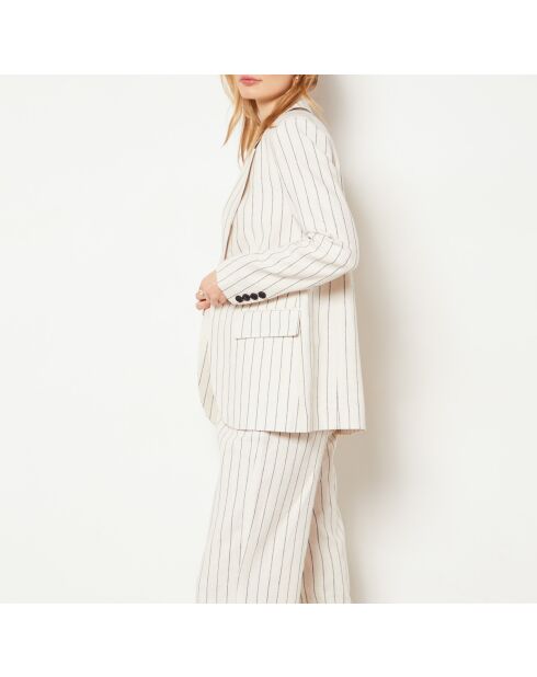 Witte jas van Tobias Ray