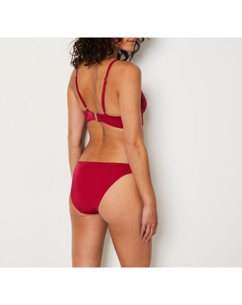 Slip bikini Baba standard bordeaux granato