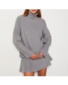 Falda Franceska gris claro