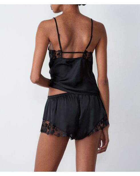 Pantalón corto con fragancia negra