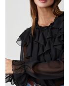 Blouse Baya noir