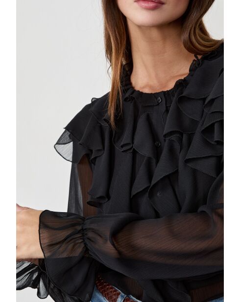 Blouse Baya noir