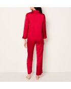 Set regalo - Pigiama a due pezzi rosso Sidera