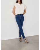 Schmale königsblaue Hose