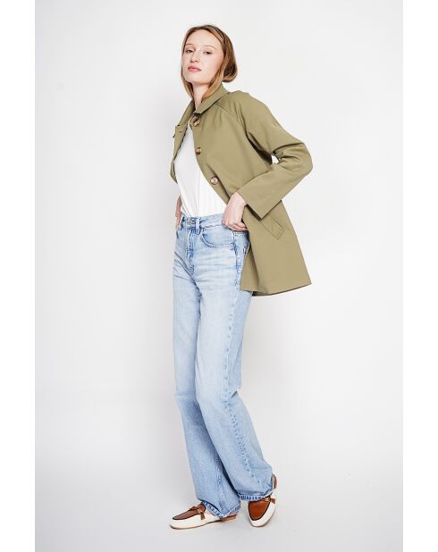 Leichter khakifarbener Trenchcoat Holly