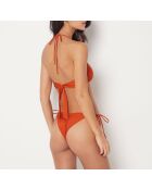 Benirras bralette-bh zonder beugel en zonder schelp Benirras oker mosterd