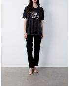 Antraciet T-shirt van het merk Field.