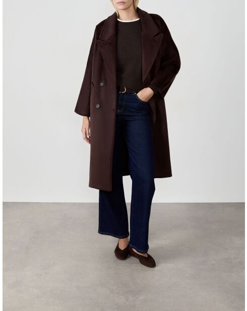 Manteau Merel marron