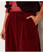 Pantaloni bordeaux Mahe