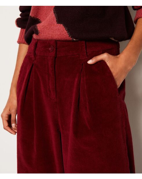 Mahe bordeauxrode broek