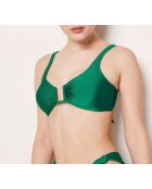 Reggiseno Roja color smeraldo senza ferretto e senza scocca