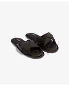 Amaria zwarte teenslippers