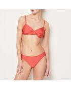 Caleta terracotta standaard bikinibroekje