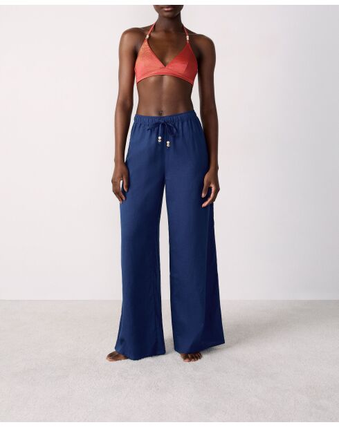 Adria b SPE marineblauwe rechte broek