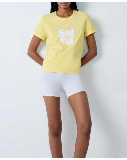 Sonnengelbes T-Shirt Ella