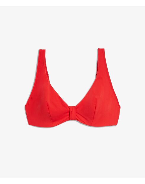 Sculpt lyc rode triangelbeha met beugel en zonder schelp