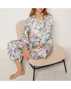 Janna broek met veelkleurige print