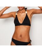 Jupiter schwarzer Triangel-BH ohne Bügel und ohne Schale