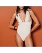 Capsule wendy ecru badpak zonder beugel, 1-delig