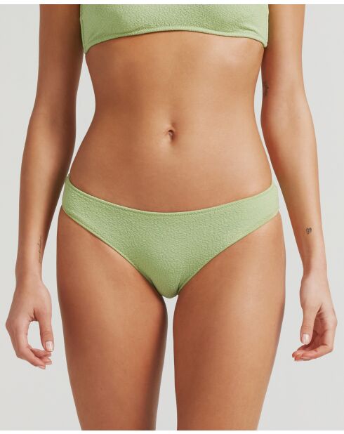 Pfefferminzgrünes klassisches Bikiniunterteil