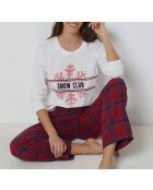 Wit T-shirt van Sten