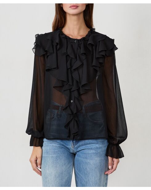 Blouse Baya noir
