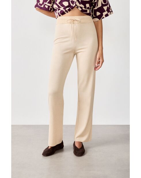 Beige broek van Gerico