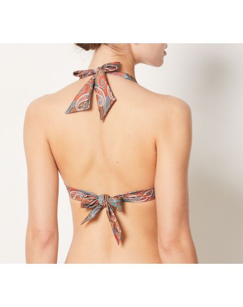 Veelkleurige Xarraca triangel-bh zonder beugel en zonder schelp