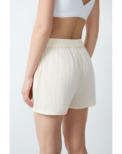 Lichtgele korte broek Venicia