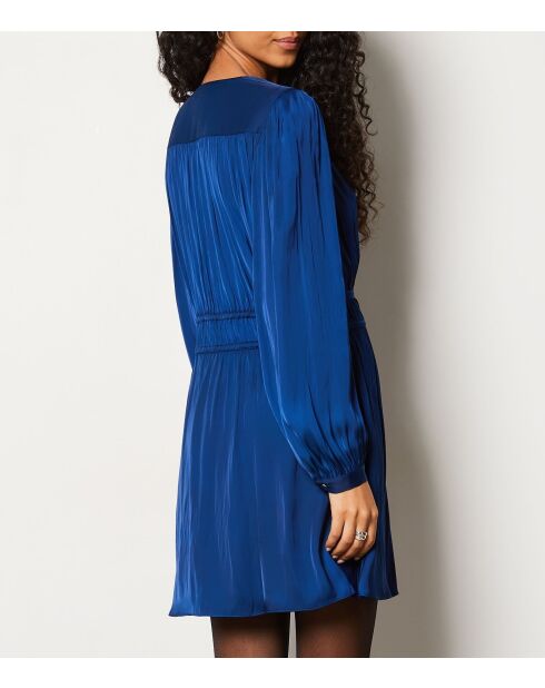 Lana nachtblauwe jurk