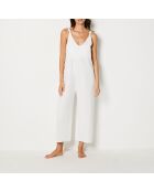 Weißer einteiliger Jumpsuit Richelle