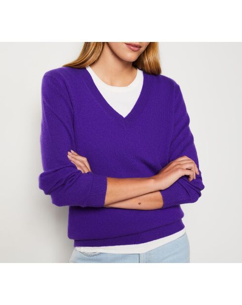 Maglione viola v France