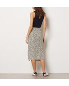 Reglissi blaugrüner bedruckter Rock