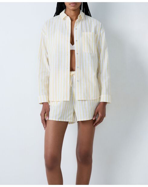 Hellgelbes Edene Hemd