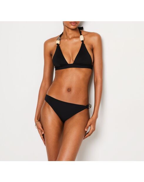 Jupiter schwarzer Triangel-BH ohne Bügel und ohne Schale