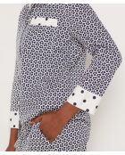 Florisches Perlenhemd