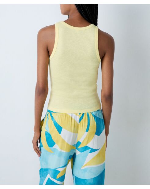 Zonnegele tanktop van Euphelie