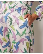 Janna broek met veelkleurige print