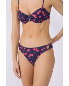 Bikinibroekje Bacio met marineblauwe print