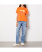 Armel orangefarbenes T-Shirt
