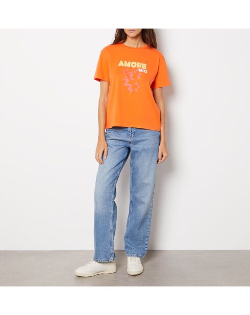 Armel orangefarbenes T-Shirt
