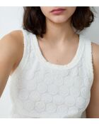 Debardeur Viola blanc