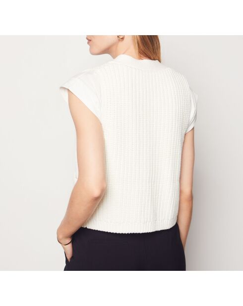 Gilet Fofo écru