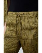 Nasir broek gedrukt op groene achtergrond