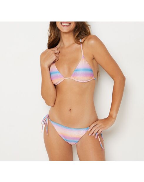 Veelkleurige Rosalia SPE driehoekige beugelbeha zonder schelp